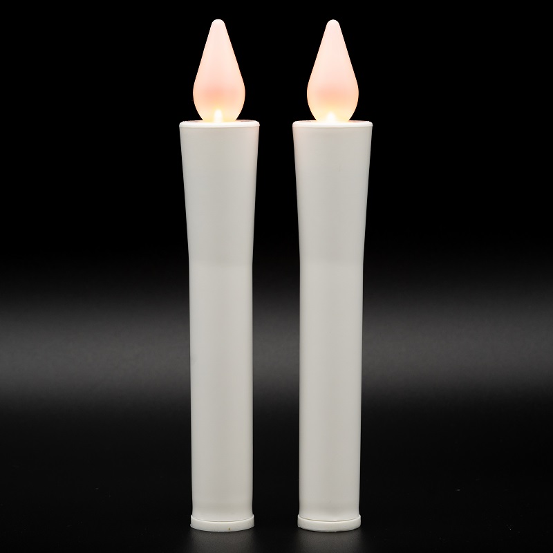 ダイヤローソク 電池式 白 14型